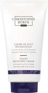 Nachtcreme Christophe Robin Nacht regenerierende Creme mit weißer Lotusblume
