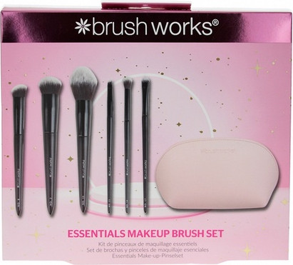 Brush Set Brushworks Coffret Les Essentiels Make-Up