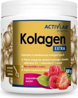 Activlab Pharma Collagen Extra Raspberry Strawberry