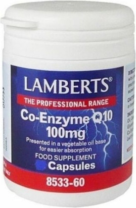 Lamberts Co-Enzym Q10 100mg tabletkalari