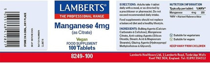 Mineral Tablets Lamberts