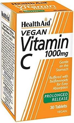 Tablets Health Aid Vitamin C 1000mg Sustained Release