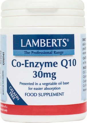 Lamberts Коэнзим Q10 30мг 30 Капсул