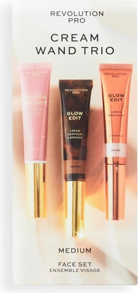 Cream Face Wand Trio Makeup Set