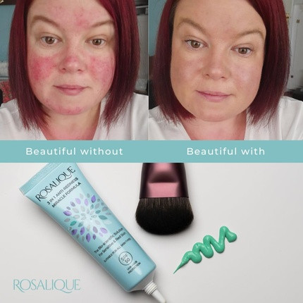 Farbkorrektor mit Sonnenschutz Rosalique 3 in 1 Anti-Rötungen Wunderformel LSF50