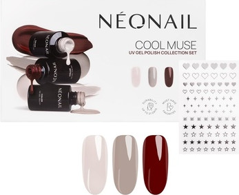 Nagellack und Nagelsticker Set Neonail Nonail Cool Muse Collection