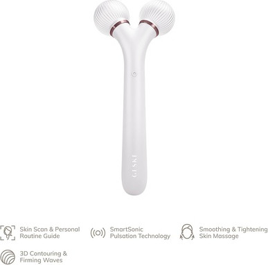 Vibrating Massager Geske SmartAppGuided Sonic Facial Roller 4 in 1