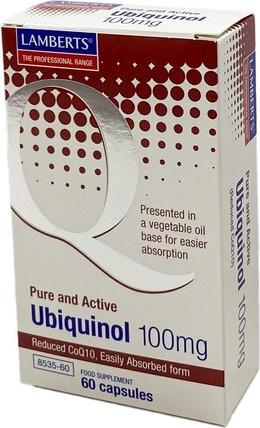 Softgels Lamberts Ubiquinol 100mg
