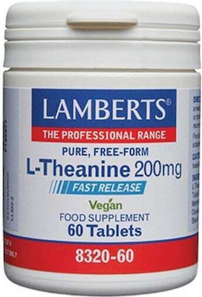 Dietary Supplement Lamberts L-Theanine