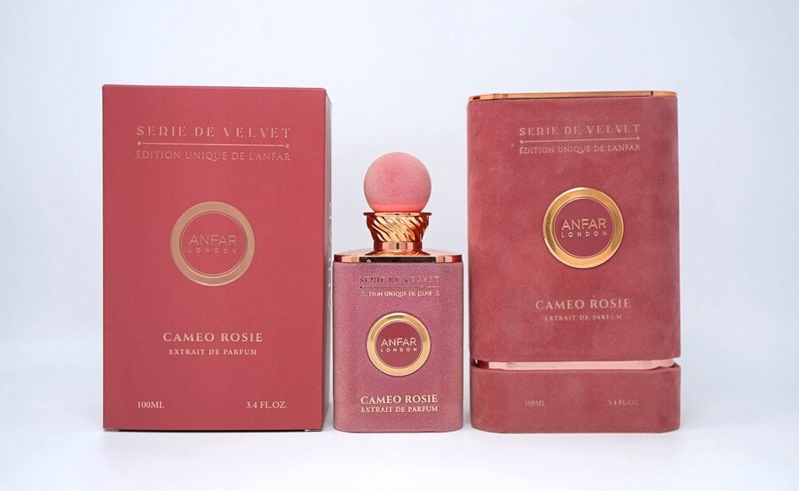 Extrait De Parfum Anfar Serie De Velvet Edition Cameo Rosie