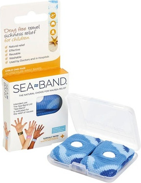 Sea-Band Armbänder gegen Reisekrankheit für Kinder, Blau