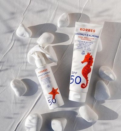 Sunscreen Spray Korres Coconut & Almond SPF 50