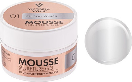 Mousse Sculpture Gel Victoria Vynn Thixotropic Gel Crystal Glass 01