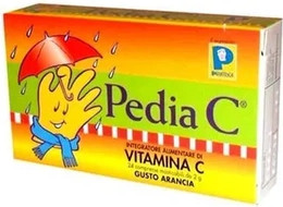 Nahrungsergänzungsmittel Pediatrica Cartoon Vitamin C Kautabletten