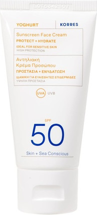 Sun Cream SPF50 Korres Yoghurt Fast Absorbing