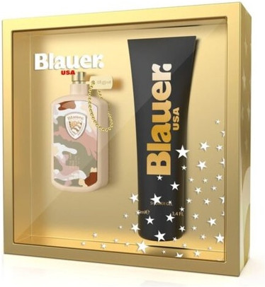 Eau de Toilette und Duschgel Geschenkset Blauer