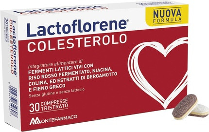 Tablets Montefarmaco Lactoflorene Cholesterol