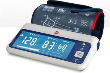 Blood Pressure Monitor Picking Up Socks