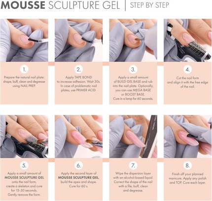 Mousse Sculpture Gel Victoria Vynn Thixotropic Gel Berry Blush 04
