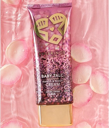 Cream Avgerinos Cosmetics Baby Talc Hands and Body Cream