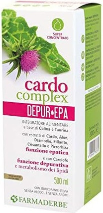 Nahrungsergänzungsmittel Farmaderbe Cardo Complex Depur Epa