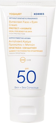 Gel-Cream Face Sun Protection Korres Yoghurt