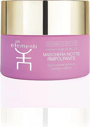 Anti-Aging Mask Gli Elementi The Elements Plumping Night Mask