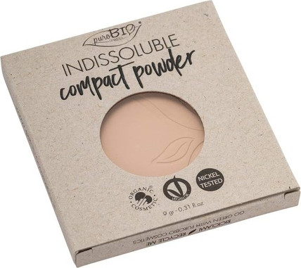 Kompakte Gesichtsrouge Nachfüllpackung Purobio Indissoluble