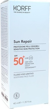 Gesichtssonnencreme Fluid Korff Sun Repair