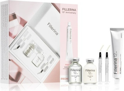 Geschenkset Hautpflege Fillerina mit Hyaluronsäure Füll-Effekt Stufe 3