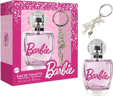 Eau de Toilette and Keychain Fragrance Set by Barbie