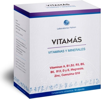 Capsules Mahen Vitamas Vitamins And Minerals