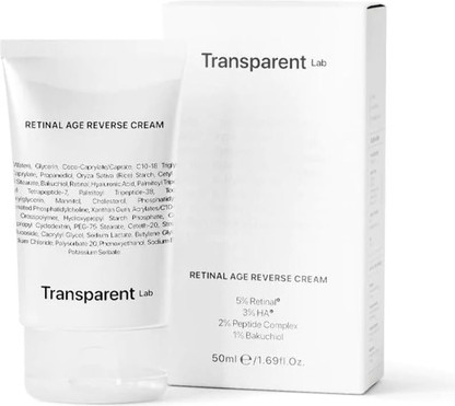 Gesichtscreme Transparent Labs Retinal Age Reverse