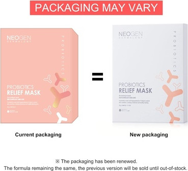 Sheet Mask Dermalogy By Neogenlab Probiotics Relief Mask