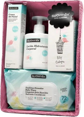 Cosmetic Basket Suavinex Baby Cosmetic Basket For Girls 4 Pieces