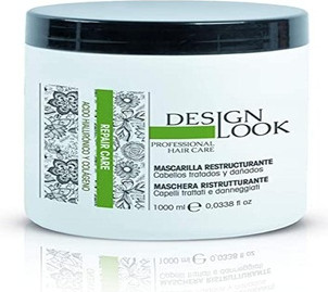 Hydrating Mask Design Look Repair Care Restructuring Mask mit Hyaluronsäure und Kollagen