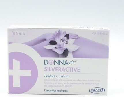 Вагинальные капсулы Donnaplus DonnaPlus Silveractive 7