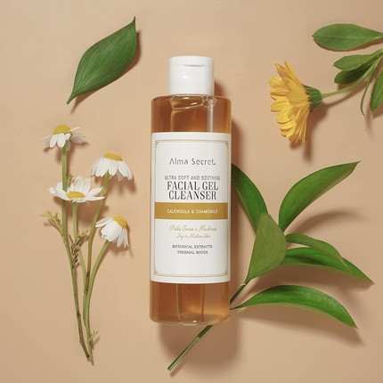 Facial Gel Cleanser Alma Secret Calendula and Chamomile Soothing
