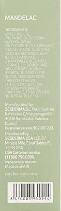 Gesichtspeeling & Peeling Sesderma Mandelac Scrub