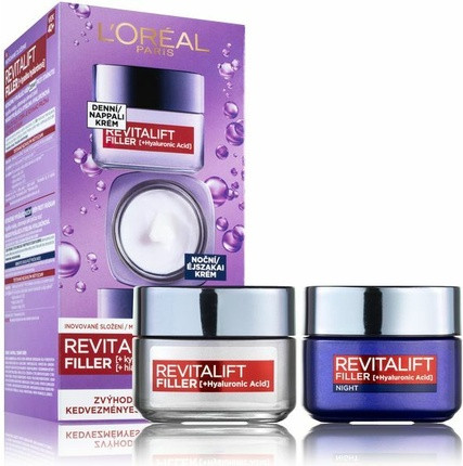 Gesichtspflege-Sets L'Oreal Professional Revitalift Filler Ha Duo Set
