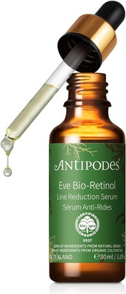 Anti-Aging Serum Antipodes Bio-Retinol Linienreduzierungs-Serum Vitamin A Kollagen-Serum mit Cacay-Öl und Bakuchiol
