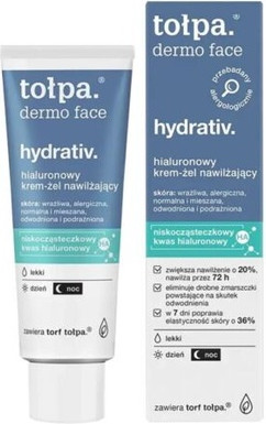 Feuchtigkeitsspendende Beruhigende Creme-Gel Tolpa Dermo Face Hydrativ