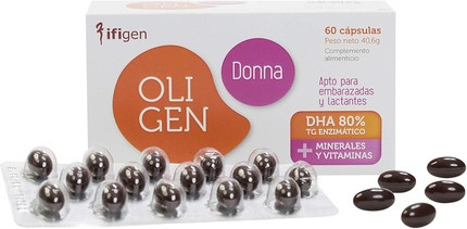 Capsules Ifigen DHA 80% TG Enzymatic