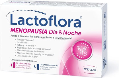 Formula Lactoflora Menopause Tag und Nacht Hitzewallungen und Schlafregulation