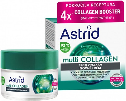 Astrid Ko'p Kollagenli Tun Kremi