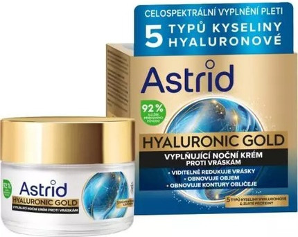Tungi krem Astrid Hyaluronic Gold