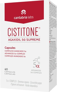 Capsules Cistitone Agaxidil 5 Supreme Chronischer Haarausfall