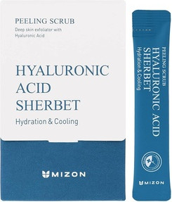Facial Scrub Mizon Peeling Scrubs with Hyaluronic Acid, Baking Powder and Menthol Gentle Exfoliation Moisture