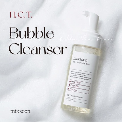Mixsoon H.C.T. Bubble Cleanser tozalovchi ko'pikli vositasi