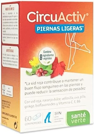 Vitamin Capsules Sante Verte SV CIRCUACTIVE Light Legs